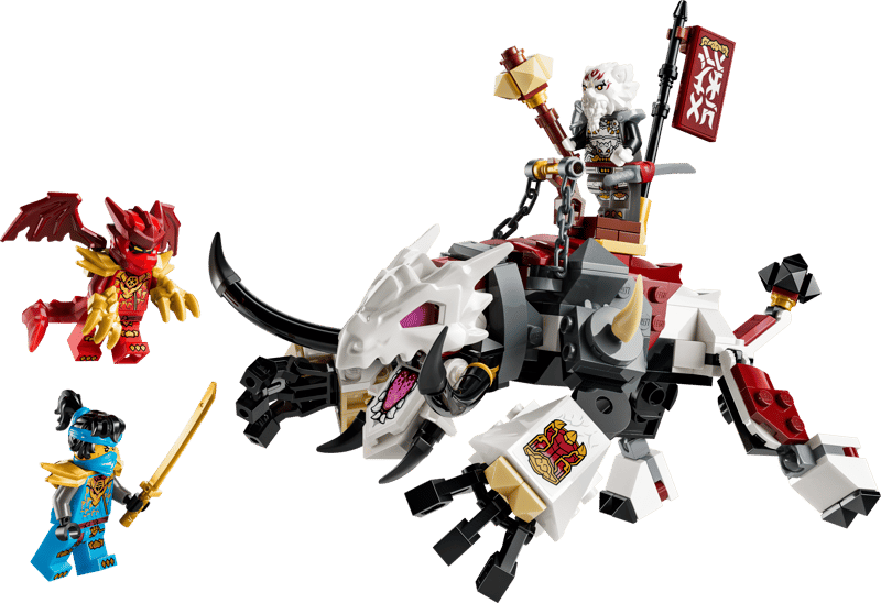 LEGO® NINJAGO® - Zilvar si monstrul dragon Grimtak 71863, 232 piese