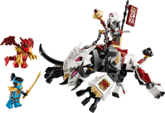LEGO® NINJAGO® - Zilvar si monstrul dragon Grimtak 71863, 232 piese