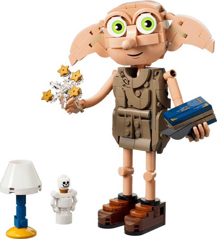 Set de constructie LEGO® Harry Potter™ Dobby™, spiridusul liber 76469, Jucarii pentru Copii, Jucarii pentru Baieti si Fete, Idee de Cadou pentru Copii, 379 piese