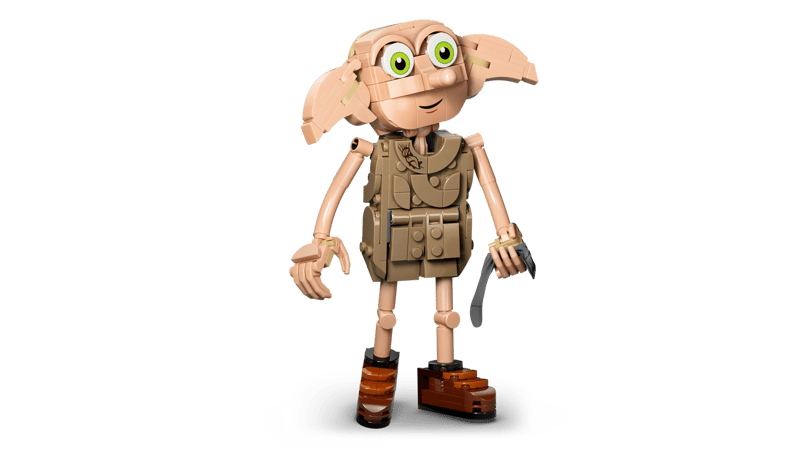 Set de constructie LEGO® Harry Potter™ Dobby™, spiridusul liber 76469, Jucarii pentru Copii, Jucarii pentru Baieti si Fete, Idee de Cadou pentru Copii, 379 piese