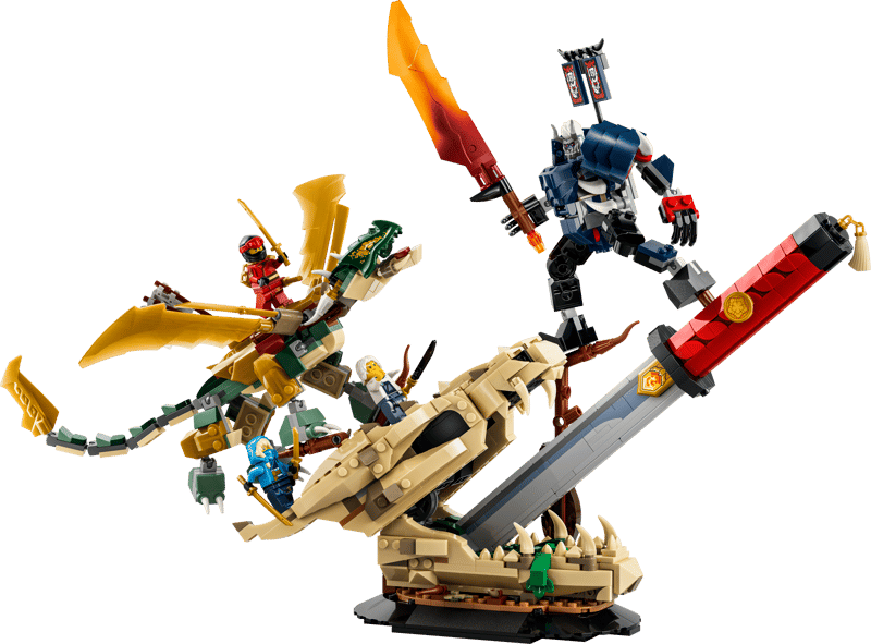 LEGO® NINJAGO® - Batalia de la Sabia Dragonului 71871, 1016 piese