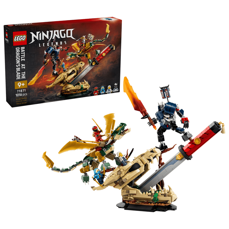 LEGO® NINJAGO® - Batalia de la Sabia Dragonului 71871, 1016 piese