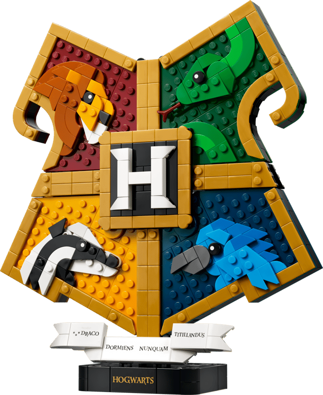 Set de constructie LEGO® Harry Potter™ Blazonul caselor de la Hogwarts™ 76462, Jucarii pentru Copii, Jucarii pentru Baieti si Fete, Idee de Cadou pentru Copii, 545 piese