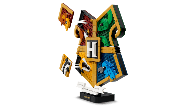 Set de constructie LEGO® Harry Potter™ Blazonul caselor de la Hogwarts™ 76462, Jucarii pentru Copii, Jucarii pentru Baieti si Fete, Idee de Cadou pentru Copii, 545 piese