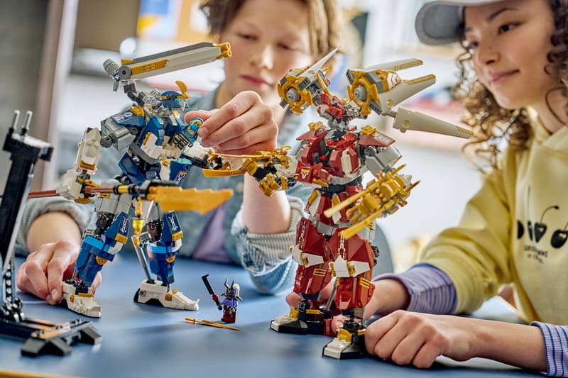 LEGO® NINJAGO® - Robotii Titan gemeni 71870, 1707 piese