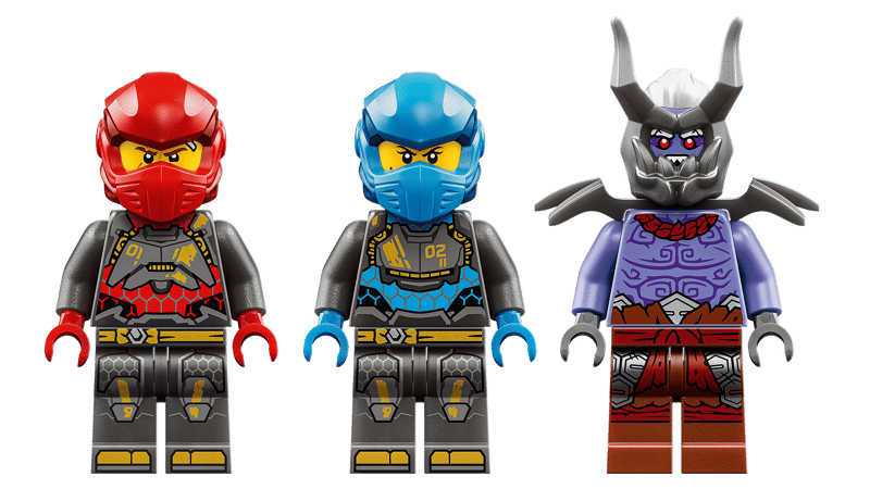 LEGO® NINJAGO® - Robotii Titan gemeni 71870, 1707 piese