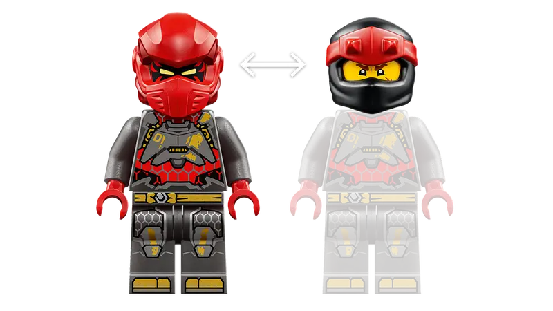 LEGO® NINJAGO® - Robotii Titan gemeni 71870, 1707 piese