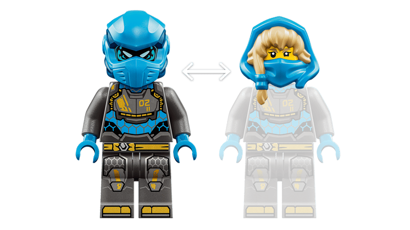 LEGO® NINJAGO® - Robotii Titan gemeni 71870, 1707 piese