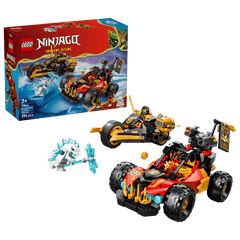 LEGO® NINJAGO® - Vehiculele transformabile ale lui Kai si Cole 71864, 394 piese