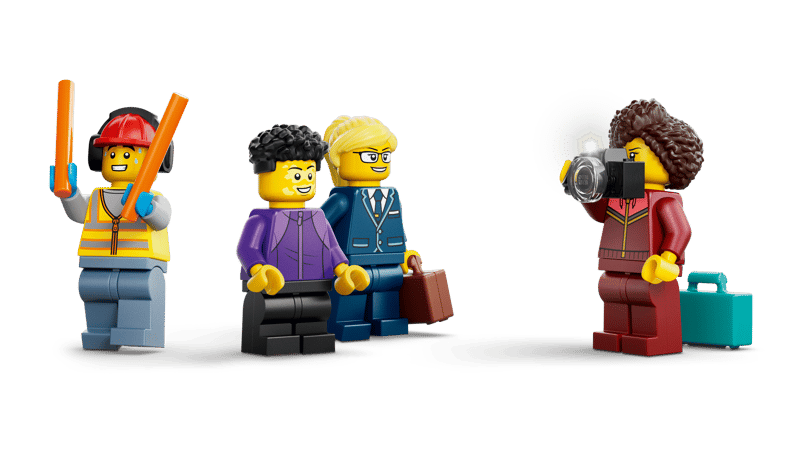 Set de constructie LEGO® City Avion cu reactie pentru pasageri 60492, Jucarii pentru Copii de 4+ ani, Jucarii pentru Baieti si Fete, Avion de Jucarie, Idee de Cadou pentru Copii
