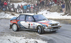 Kit de construit auto Lancia Delta HF Integrale, Lungime 16 cm, Scara 1:24, 3658