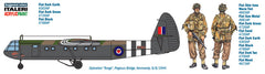 Macheta aeromodele de construit Italeri Airspeed AS-51 Horsa Mk.I with British Paratroopers Normandy 1944 1:72 ITA 1356