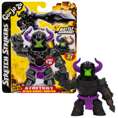 Figurina Goo Jit Zu Stretch Strikers Pachet Erou Black Knight GOJ42779-42783