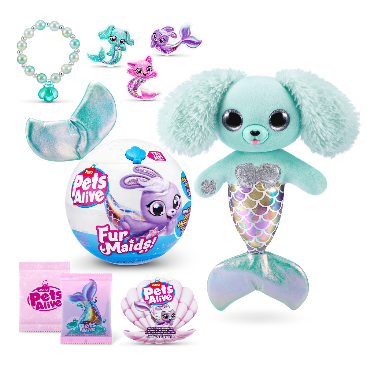 Pets Alive Furmaids Plus Zuru 9555 Verde