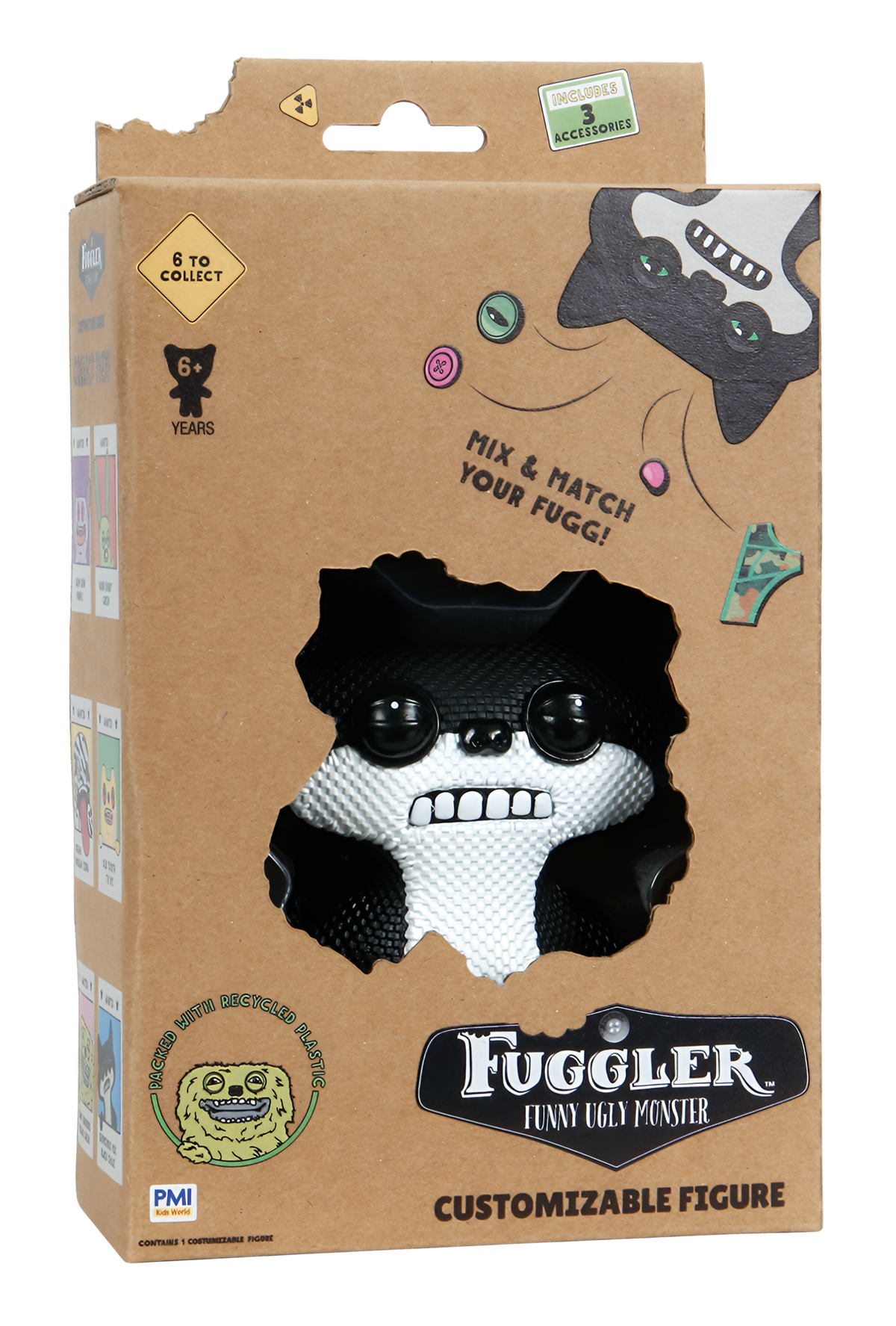 Fuggler Figurina Personalizabila 11.5  Cm 1 Buc In Cutie Transparenta Suspicious Fox PMIFG6010SF