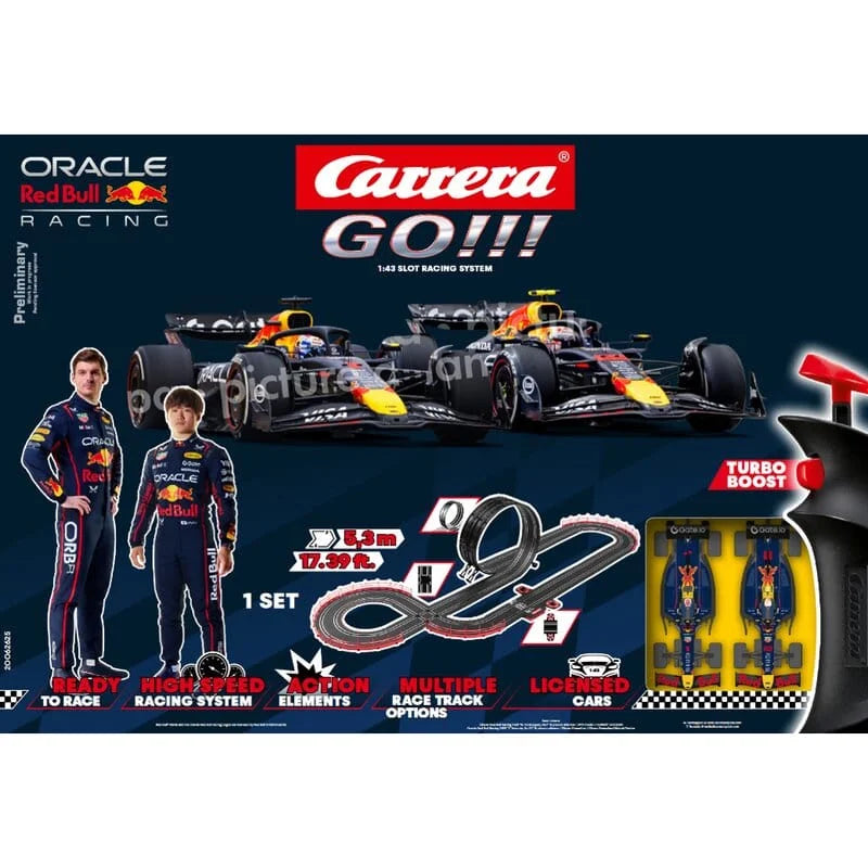 Carrera Go!!! PISTA Red Bull Racing - NEW POWER MODUL, 20062625