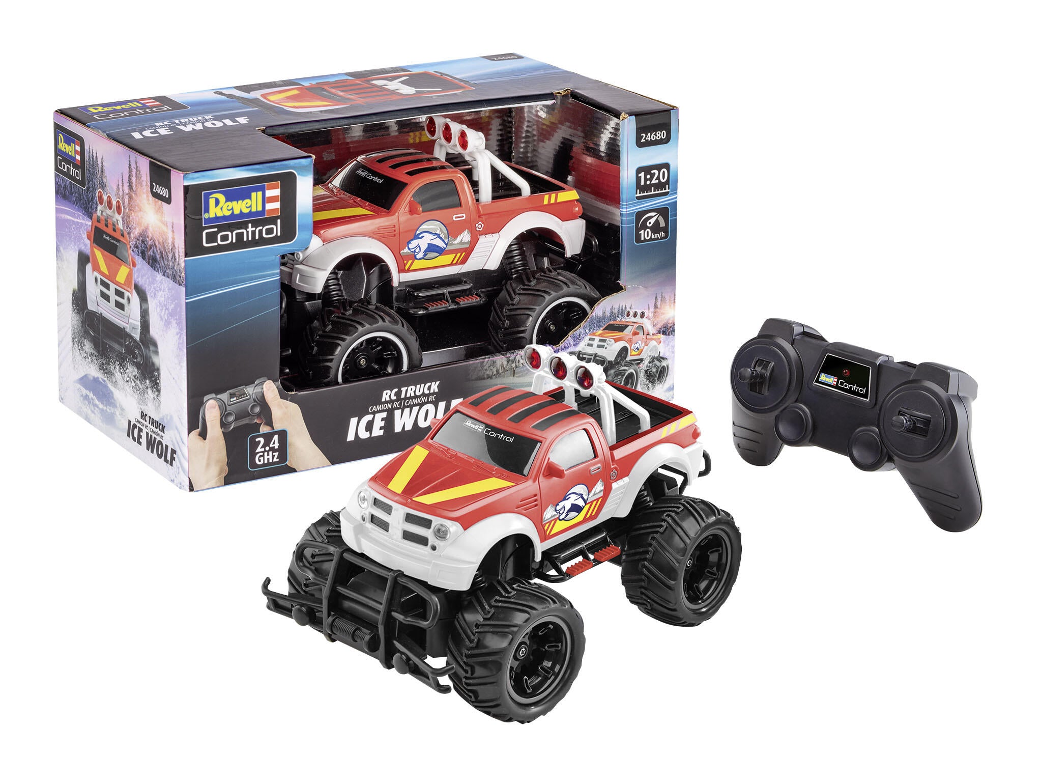 Revell Control vehicul off-road Rc Ice Wolf Scara 1:20 Revrc24680