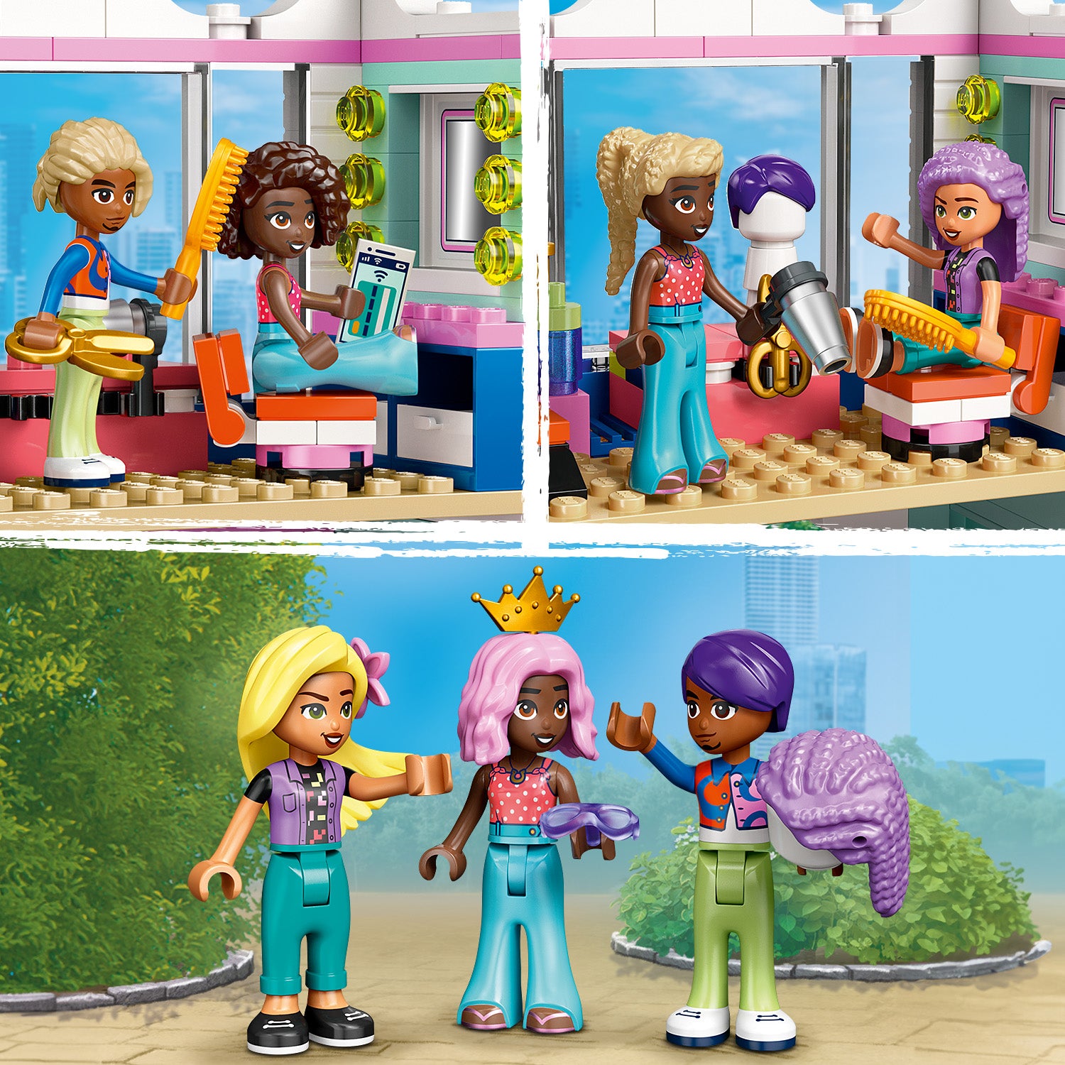 LEGO® Friends - Salon de coafura si magazin de accesorii 42662, 347 piese