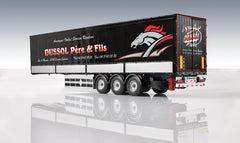 Kit de construit semiremorca transport marfa, Lungime 58cm, Scara 1:24, 3885