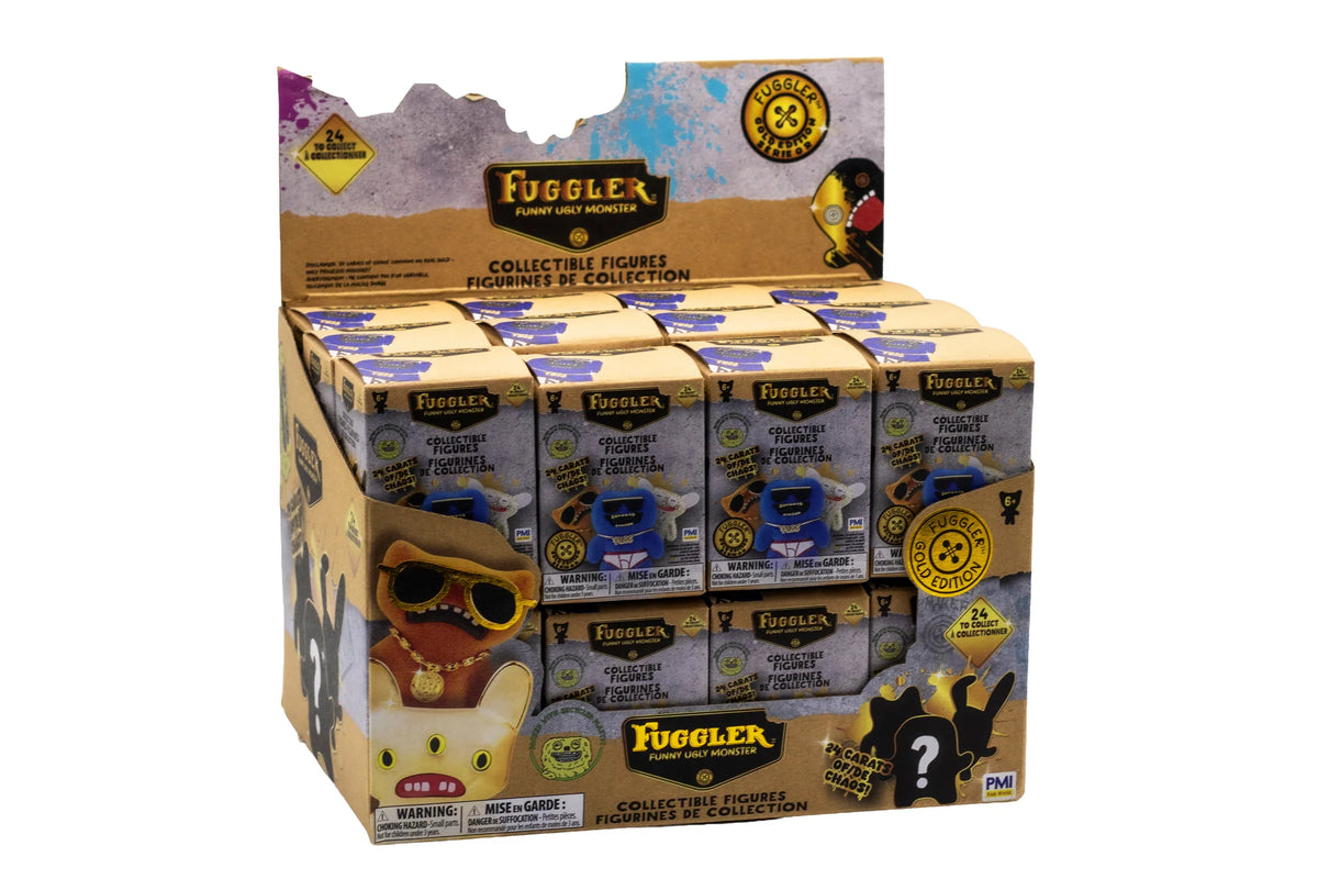 Figurine colectibile Fuggler, Gold edition, Pachet misterios, PMIFG2307G
