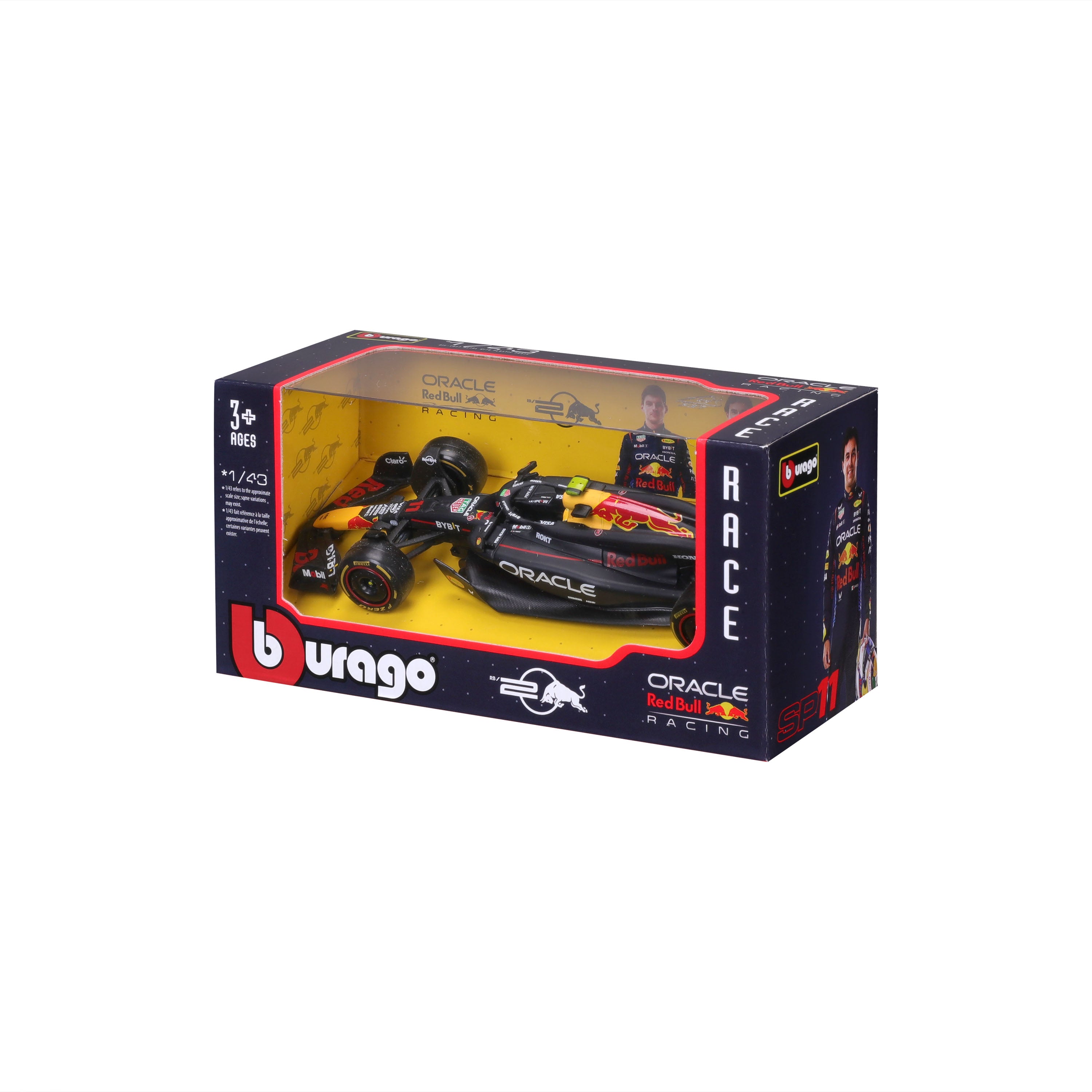 Macheta masinuta Bburago 1/43 Formula 1 Oracle Red Bull Racing Sergio Perez Team #11 BB38097-11SP24