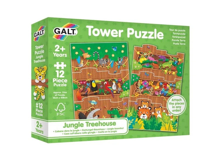 Puzzle Turn Casa Din Jungla Galt JGC 1005674