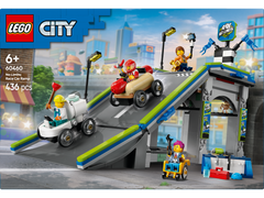 LEGO® City - Fara limite: Rampa pentru curse de masini 60460, 436 piese