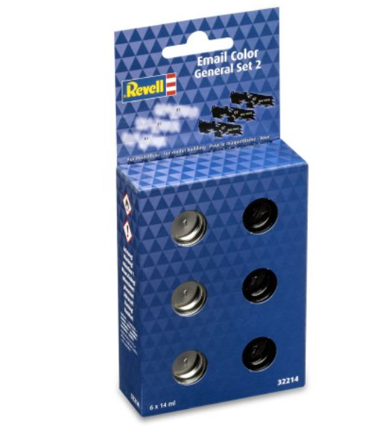 Set De Culori Email – General 2 Lucios (6X 14Ml) –  Revell Rev322149091