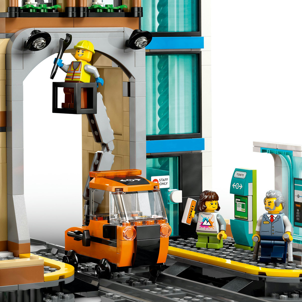LEGO® City - Gara centrala 60469, 752 piese