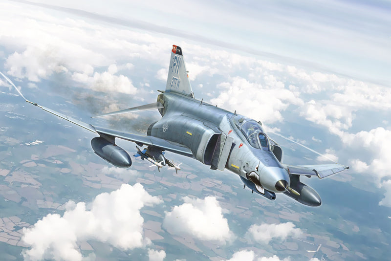 Macheta aeromodele de construit Italeri McDonnell Douglas F-4 E/F Phantom 1:72 ITA 1448