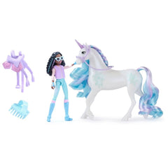 Set Unicorn Academy, papusa Layla si unicornul Glacier, SPM6071175-20149006