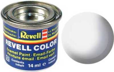 Vopsea Email Satinat Alb(Ral 9010) 14Ml –  Revell Rev32301