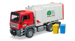 Camion de gunoi Bruder Man TGS, cu incarcare laterala 03761
