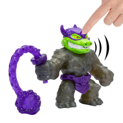 Figurina Goo Jit Zu Stretch Strikers Pachet Erou Deluxe Rockjaw GOJ42930-42932