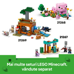 LEGO® Minecraft - Expeditia de minerit cu Tatu 21269, 247 piese