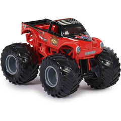 Set 2 masinute Monster Jam scara 1/16, Lumberjack vs Axe, SPM6064128-20144318