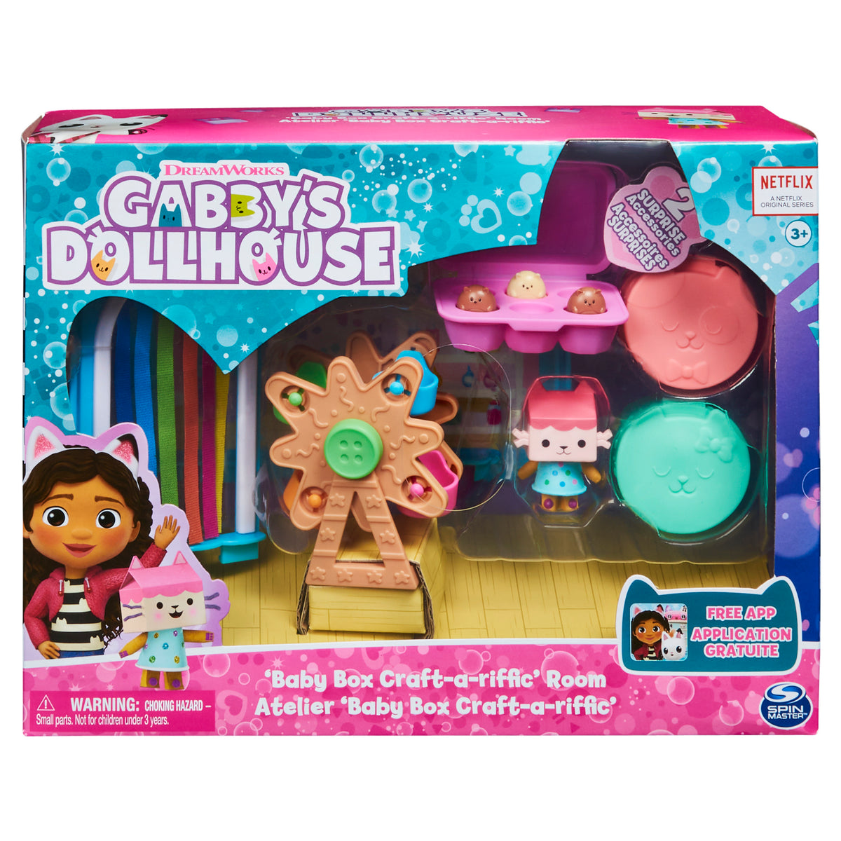 Gabbys Dollhouse, Camera Baby Box Craft-a-Riffic, SPM6069300-20145702