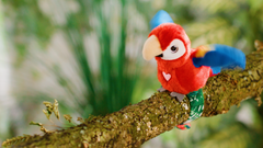 PLUS INTERACTIV HAPPY YAPPERS PAPAGAL ROSU JAPHY9590-9594