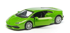 Macheta Masinuta Bburago scara 1:32 Lamborghini Huracan  Coupe Verde Perla, BB43100-43063