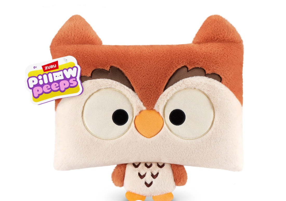 Plus dragalas perna Pillow Peeps Bufnita Ollie ZURU16601A