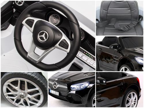 Masina Cu Accumulatori Mercedes SL500 Negru AIMS506